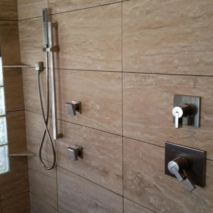 Shower fixture installation for Water Heater Replacement in Long Hill